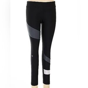 Under Armour Black and Gray Leggings